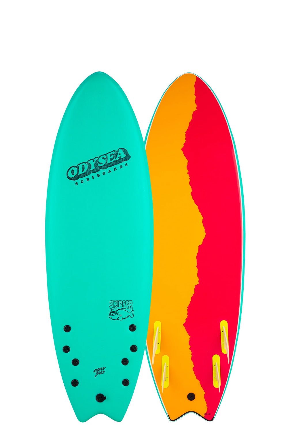 Catch Surf Odysea Skipper Quad Softboard - Fins Included