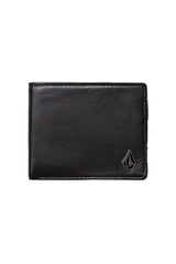 Volcom Single Stone Leather Wallet