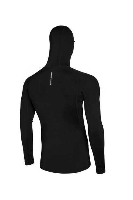 Florence Marine X Mens Long Sleeve Utility Pocket Hooded Rashguard