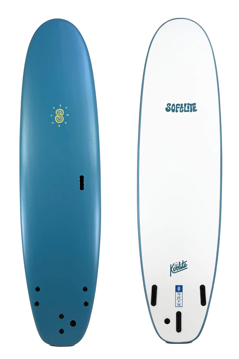 8'0 Softlite Koolite 2.0 Softboard - Comes With Fins