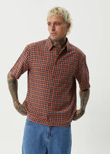 Afends Mens Wrecked Short Sleeve Shirt