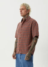 Afends Mens Wrecked Short Sleeve Shirt