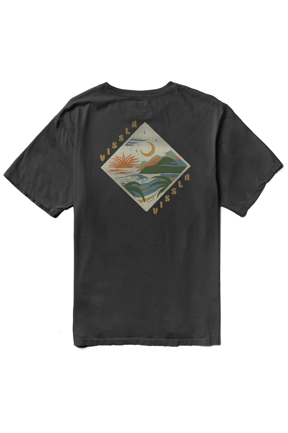 Vissla Mens Seascape Organic Tee