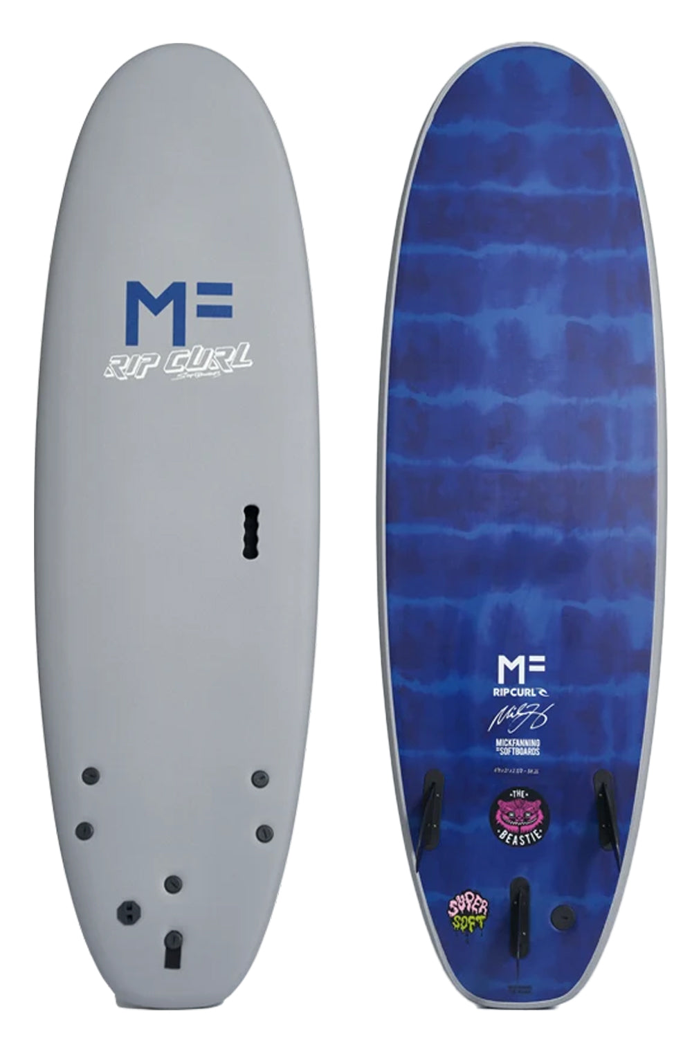 Mick Fanning Softboards x Rip Curl Super Soft Beastie Softboard - Comes With Fins