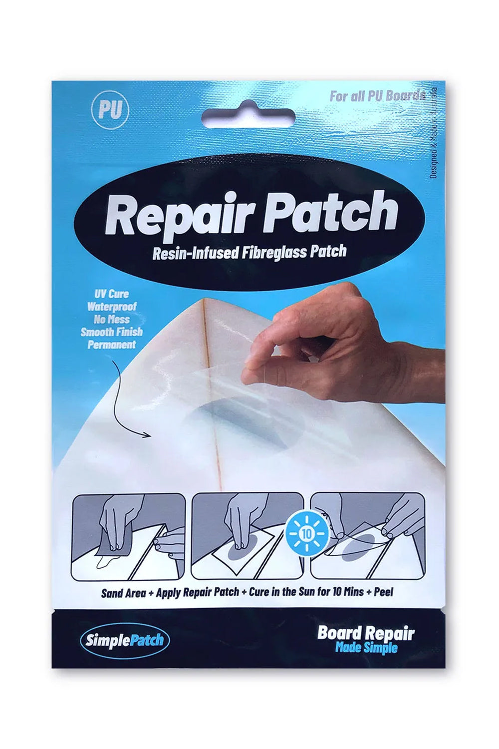 Simple Patch PU Repair Patch - Large