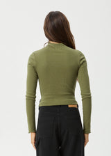 Afends Iconic Long Sleeve Ribbed Top