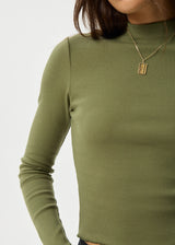 Afends Iconic Long Sleeve Ribbed Top