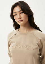 Afends Cutback Recycled Raglan Crewneck