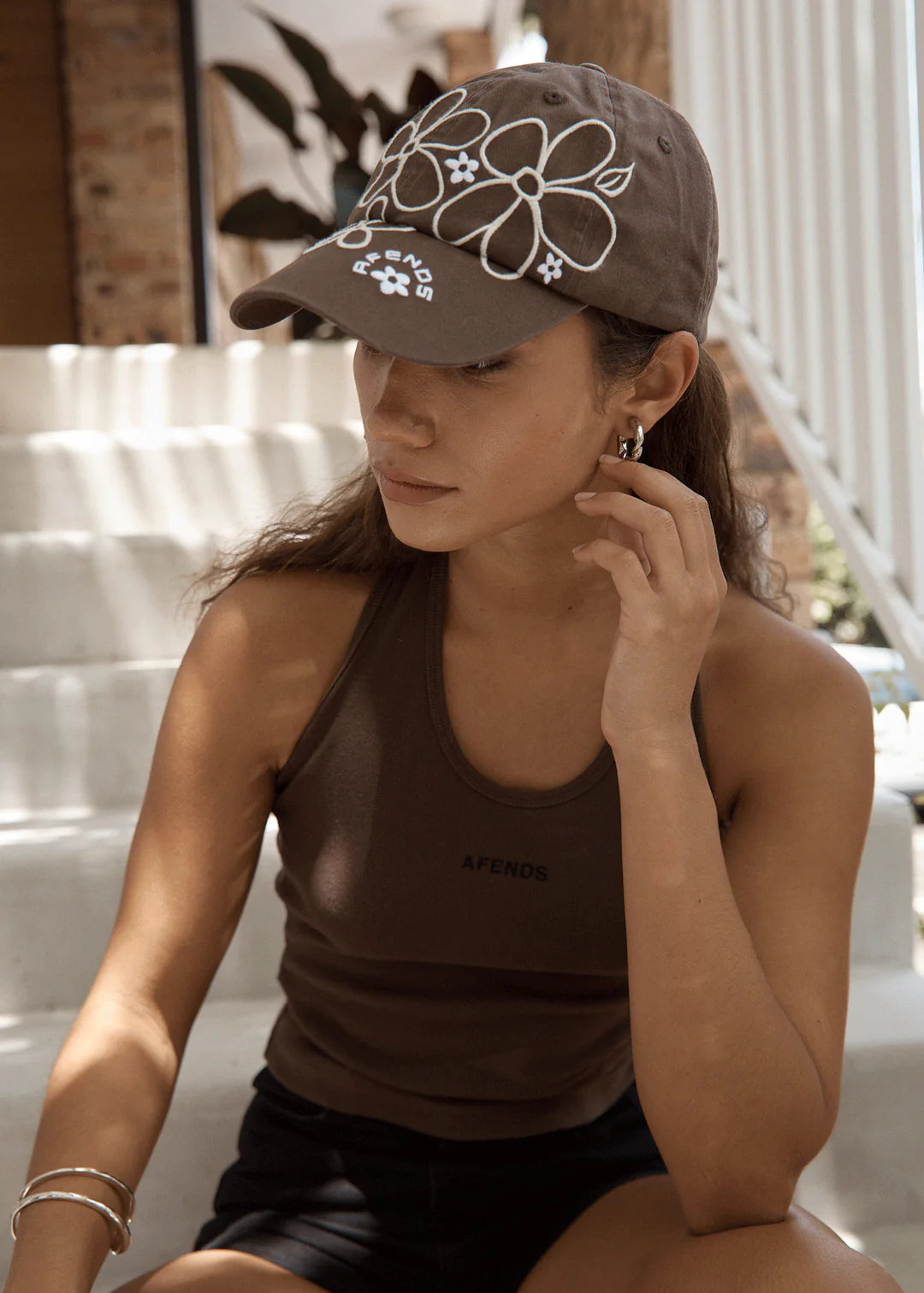 Afends Womens Tranquil Panelled Cap