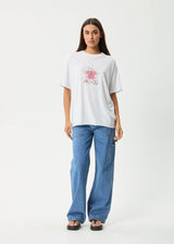 Afends Womens Butterfluer Oversized Tee