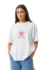 Afends Womens Butterfluer Oversized Tee