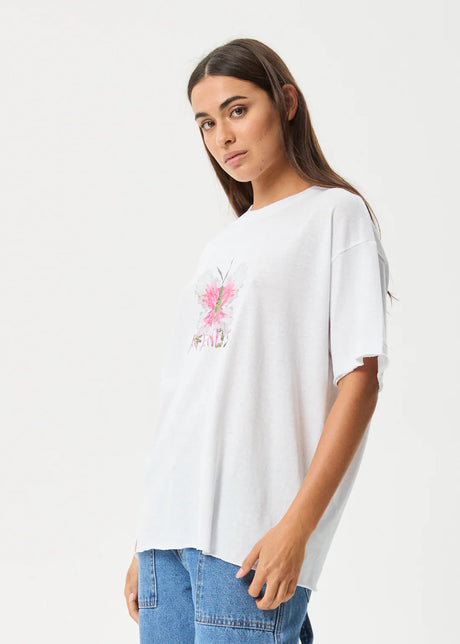 Afends Womens Butterfluer Oversized Tee