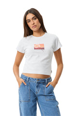 Afends Womens Film Baby Tee