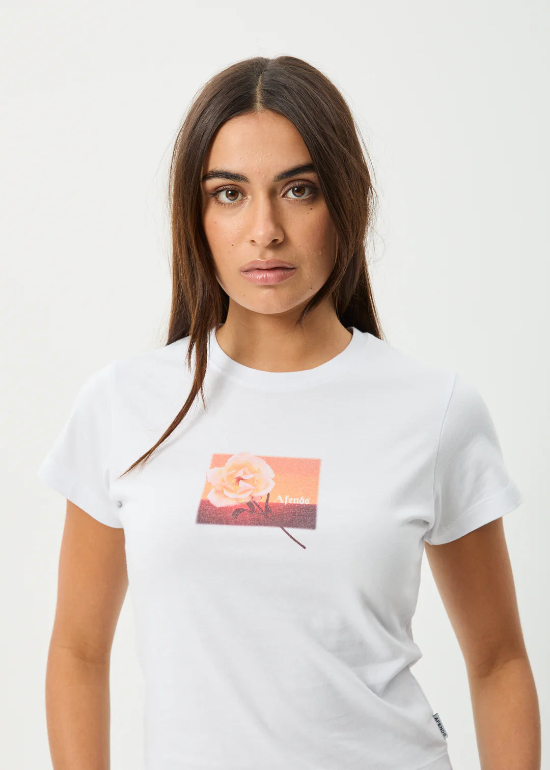 Afends Womens Film Baby Tee