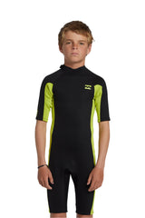 Billabong Boys (8-16) 2/2mm Foil Back Zip Short Sleeve Springsuit