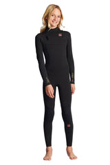 Billabong Girls 4/3mm Synergy Chest Zip Wetsuit