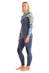 Billabong Womens 3/2mm Synergy Chest Zip Steamer Wetsuit