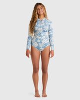 Womens Salty Dayz Light Natural Long Sleeve Springsuit