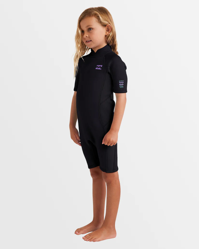 Billabong Girls (0-5) 2/2mm Foil Back Zip Springsuit