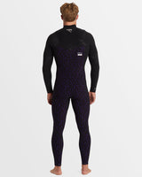 Billabong Mens 3/2mm Furnace Natural Chest Zip Steamer Wetsuit