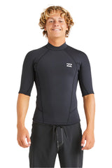 Billabong Mens Absolute Short Sleeve Surf Wetsuit Top