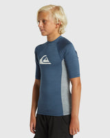 Quiksilver Boys (8-16) Everyday Short Sleeve UPF 50 Surf T-Shirt