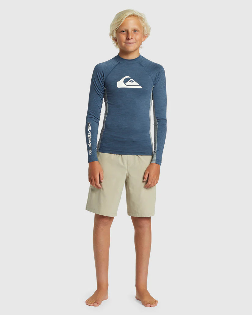 Quiksilver Boys (8-16) Everyday Long Sleeve UPF 50 Rashshirt