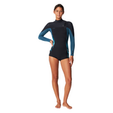 O'Neill Women's Hyperfreak 2mm Chest Zip Long Sleeve Spring Suit