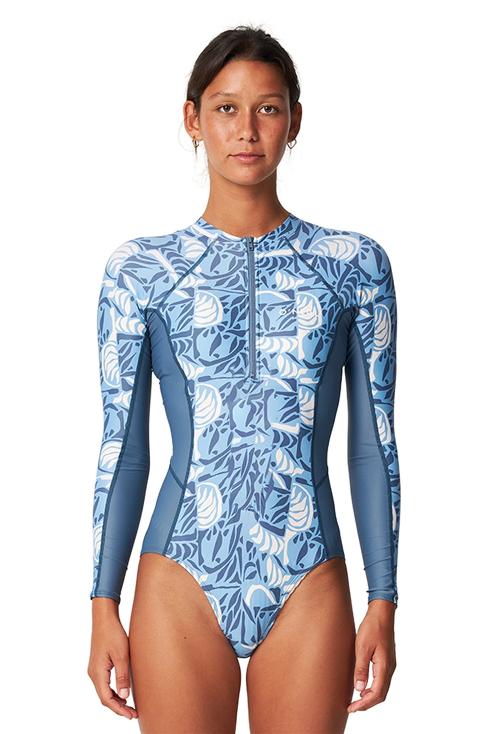 O'Neill Womens Bahia Lycra Half Front Zip Long Sleeve Surfsuit