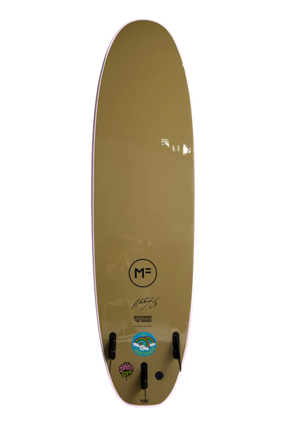 Mick Fanning Softboards Supersoft Double Rainbow Softboard - Fins Included