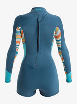 ROXY Womens 2mm Swell Series Long Sleeve Back Zip Springsuit