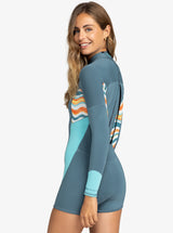 ROXY Womens 2mm Swell Series Long Sleeve Back Zip Springsuit