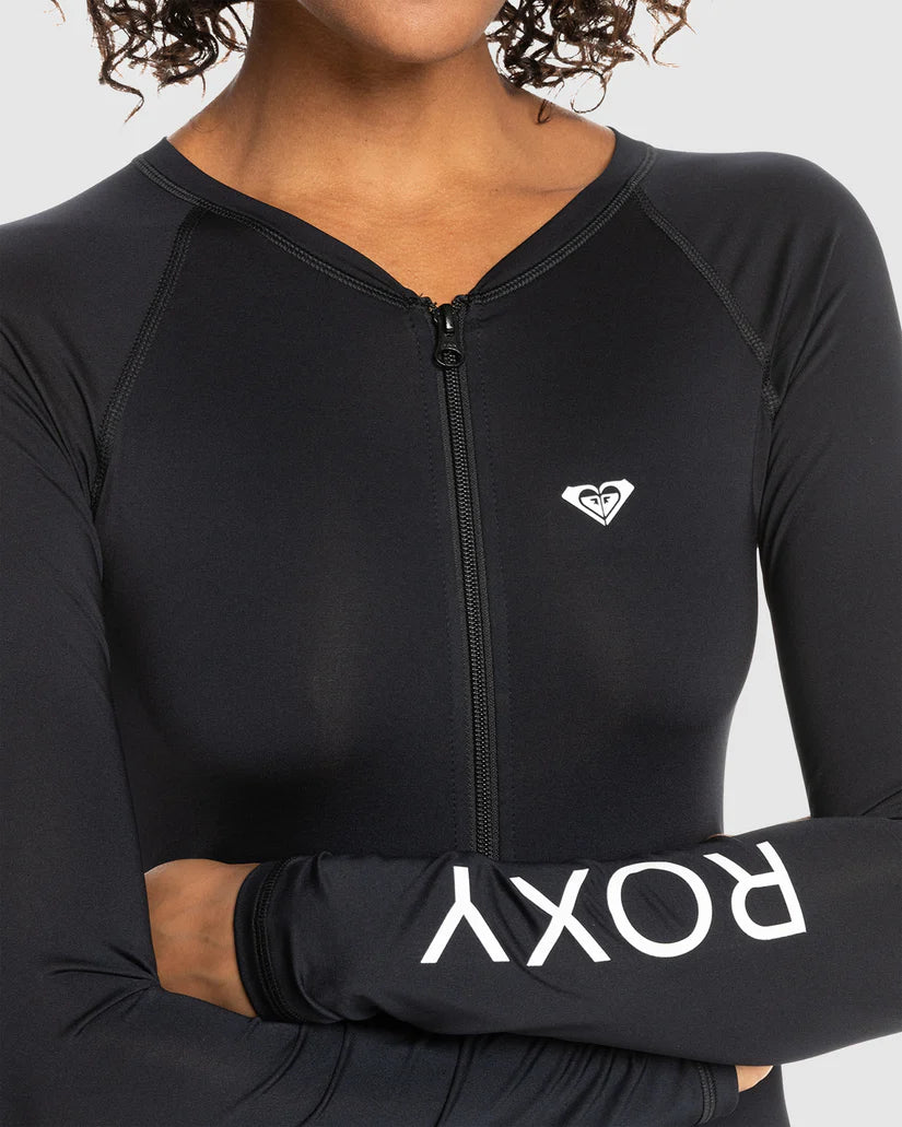 ROXY Womens New Essentials Longsleeve Zipped Lycra