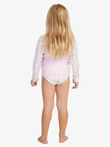 ROXY Girls (2-7) Pineapple Line Long Sleeve UPF 50 Rash Vest