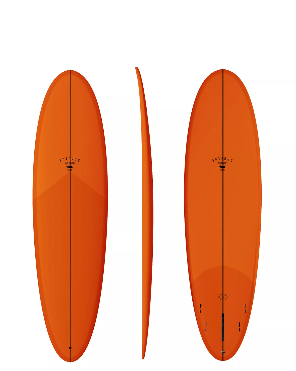 Skindog Thunderbolt OVA Mid Length Surfboard