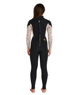 O'Neill Girl's Bahia 4/3mm Steamer Back Zip Wetsuit - Sierra