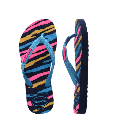 Havaianas Kids Slim Glitter II Thongs