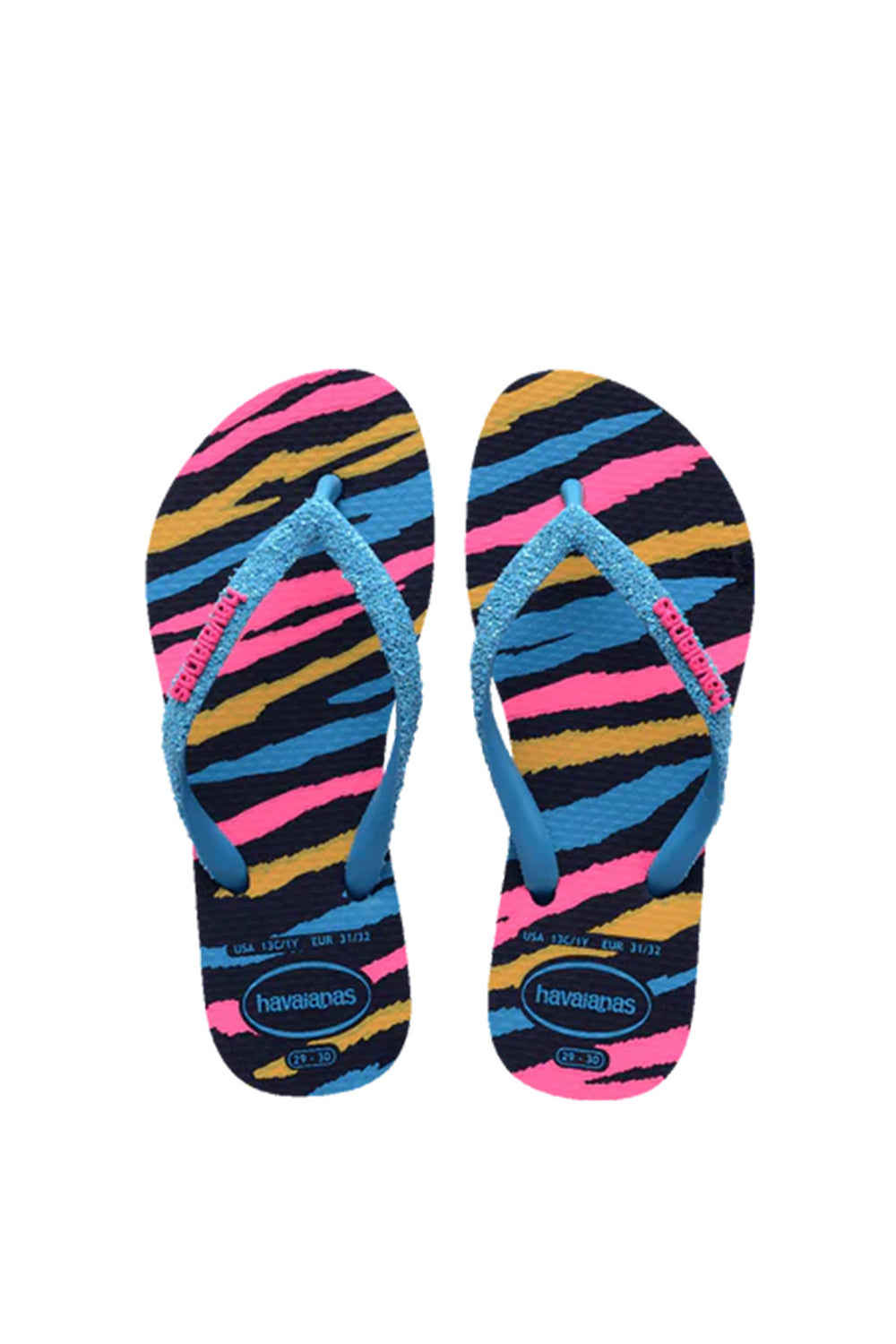 Havaianas Kids Slim Glitter II Thongs