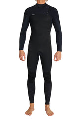 O'Neill Mens Hyperfreak 2/2mm Steamer Chest Zip Wetsuit