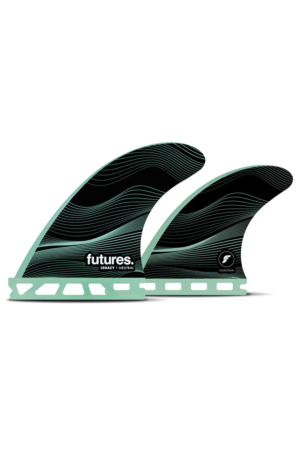 Futures Fins F4 Legacy Quad Fin Set - Green