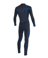 O'Neill Mens Hyperfreak 2/2mm Steamer Chest Zip Wetsuit