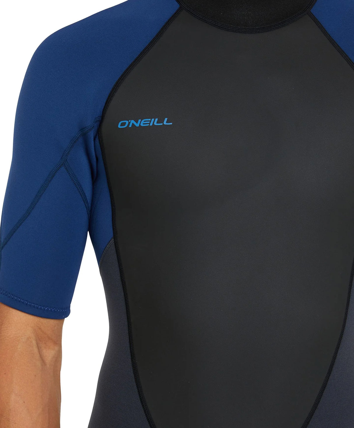 O'Neill Mens Reactor 2 Back Zip 2mm Short Sleeve Springsuit