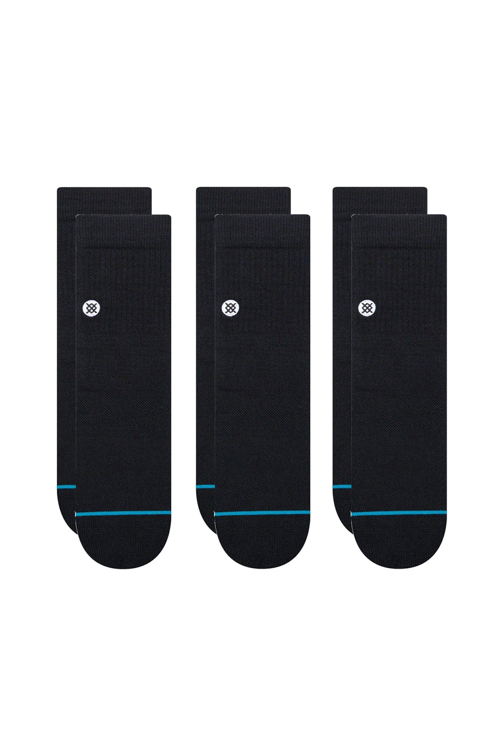 Stance Icon Quarter Socks - 3 Pack