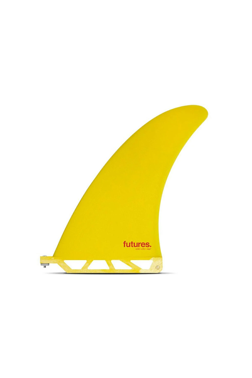 Futures Gerry Lopez 8.5" Fiberglass Yellow Single Fin