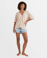 Billabong Womens Sun Bubble Knit Shirt