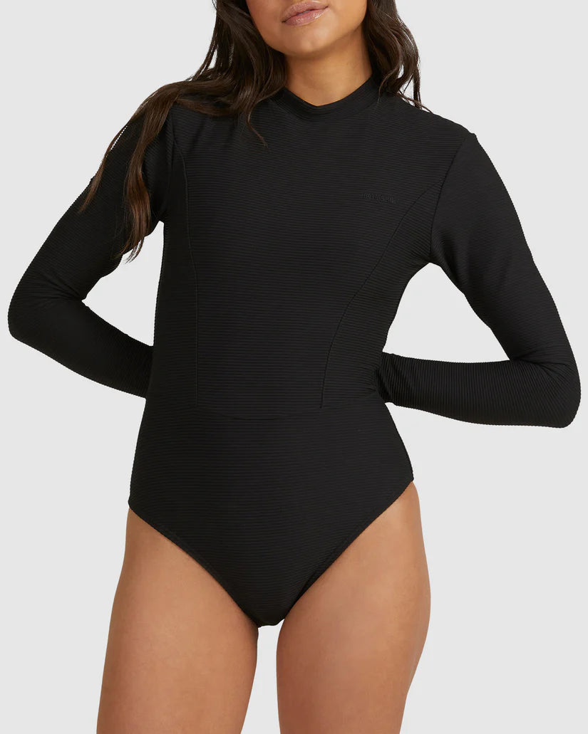 Billabong Womens Tanlines Bodysuit Rash Vest