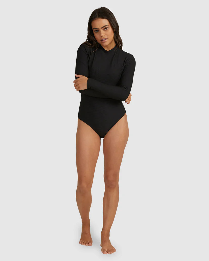 Billabong Womens Tanlines Bodysuit Rash Vest