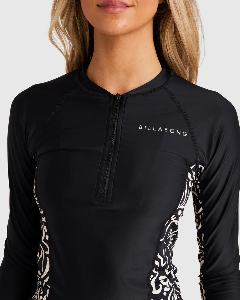 Billabong Womens La Isla Reef Break Rash Vest