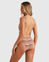 Billabong Womens Beach Waves Square Tanker One Piece