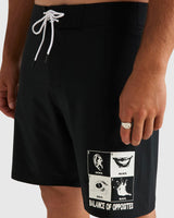 RVCA Mens No Evil Boardshorts